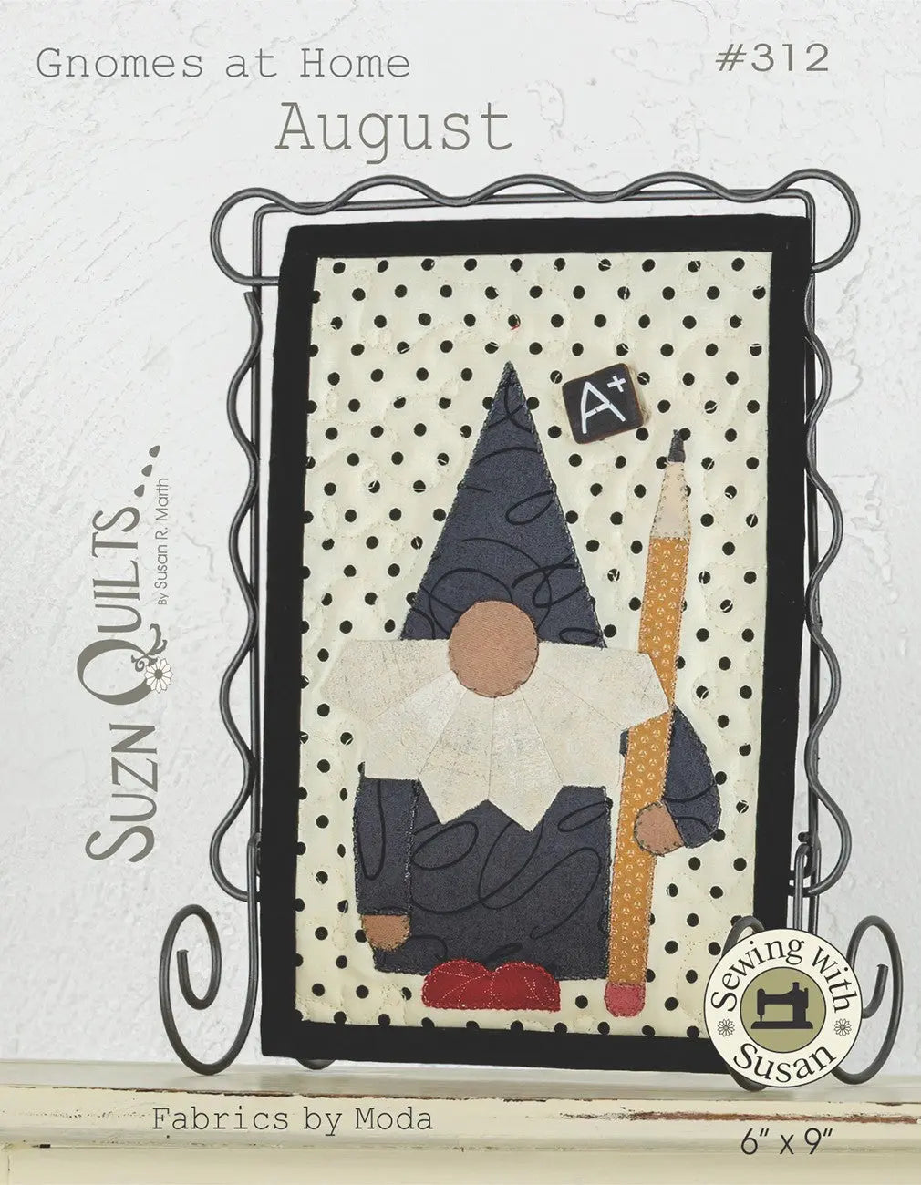 Gnomes At Home August - Linda's Electric Quilters