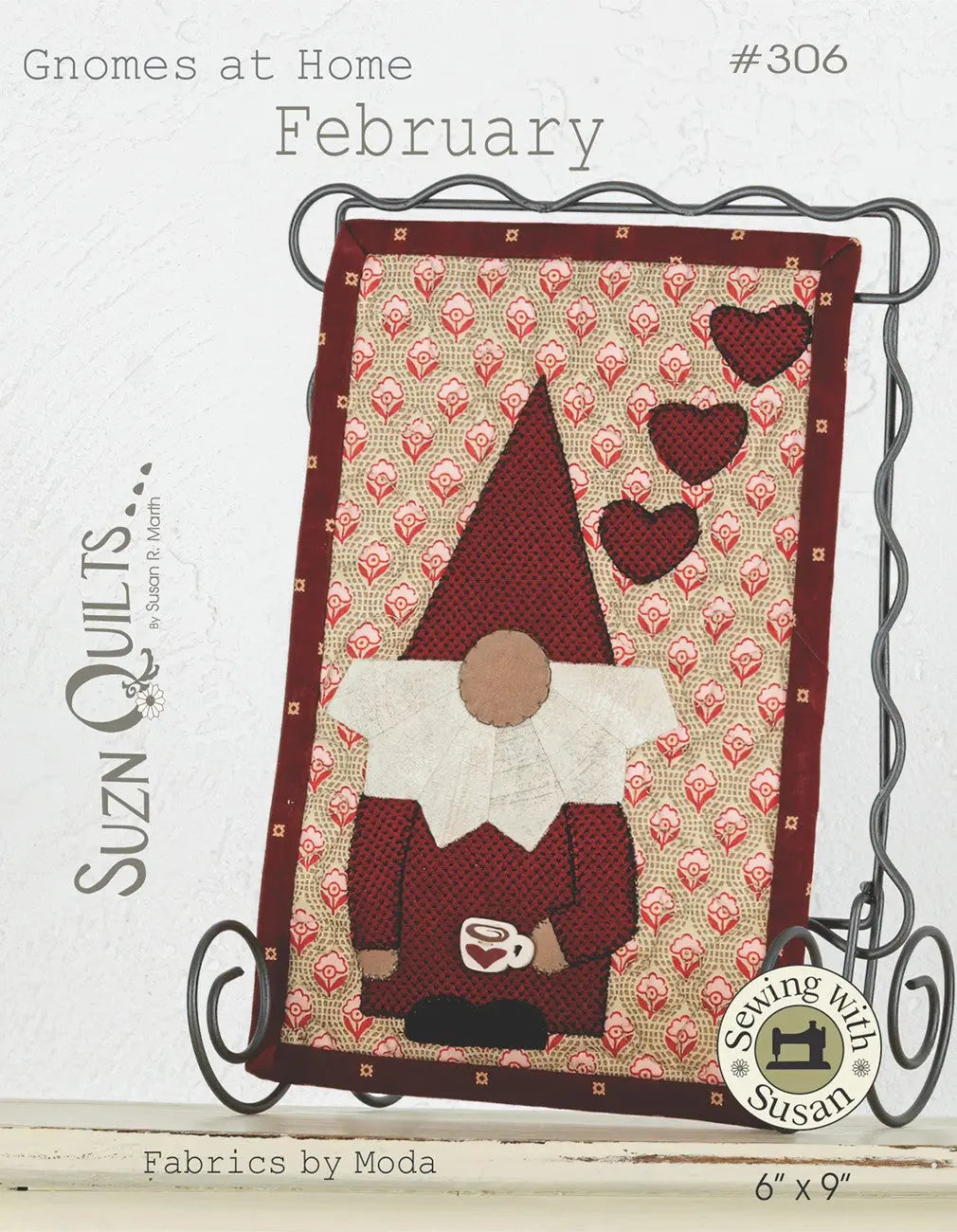 Gnomes At Home February - Linda's Electric Quilters