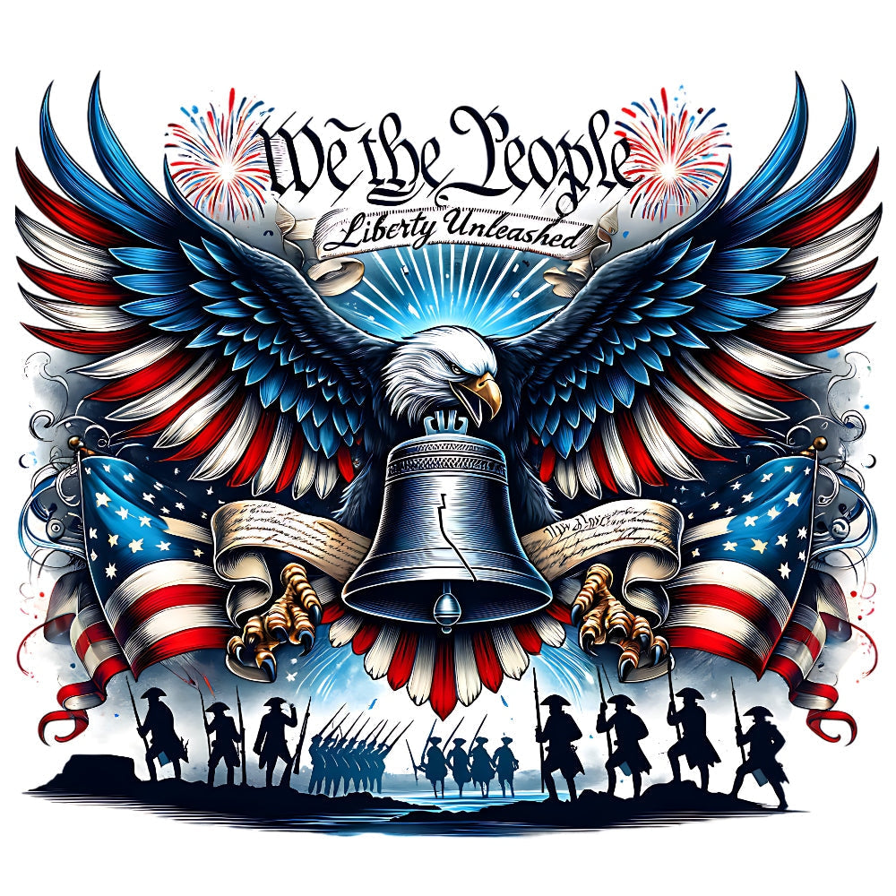 God Bless America Fabric Panel 1 QuiltingFabricPanels