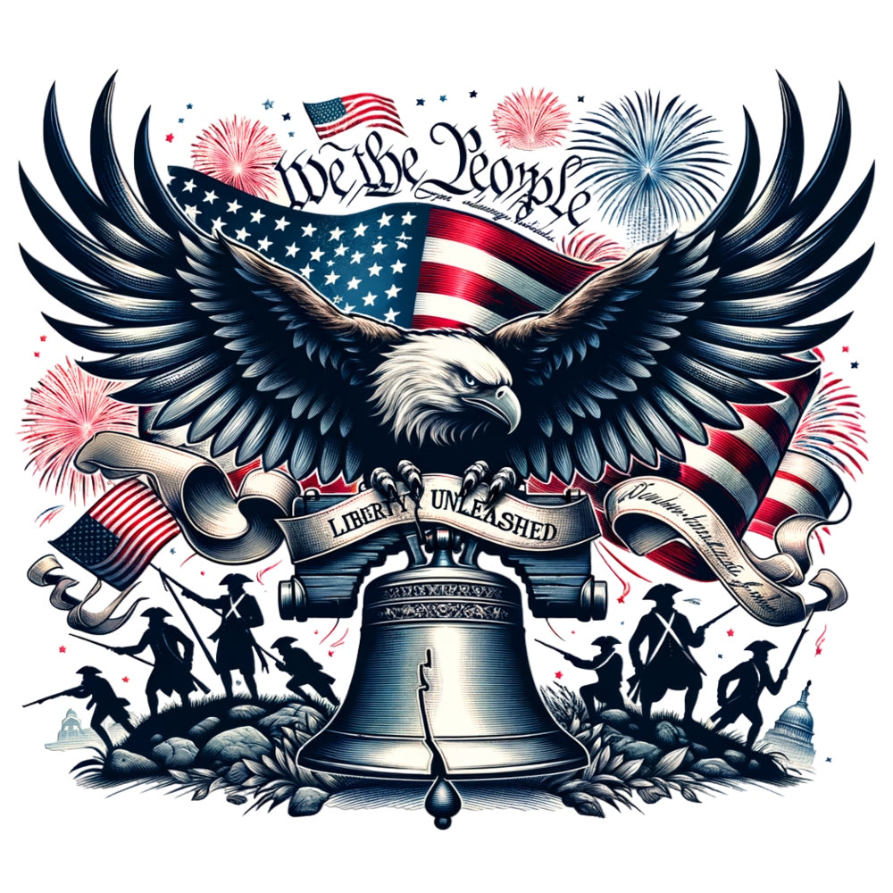 God Bless America Fabric Panel 2