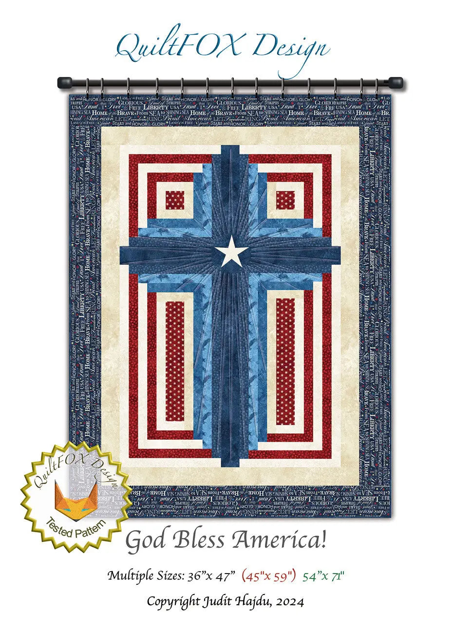 God Bless America! - Linda's Electric Quilters