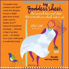 Goddess Pressing Sheet Big 17-3/4in x 24in - Linda's Electric Quilters