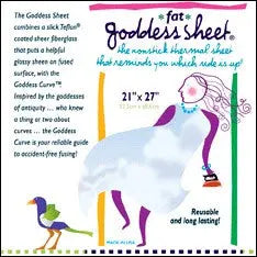 Goddess Pressing Sheet Fat 21in x 27in - Linda's Electric Quilters