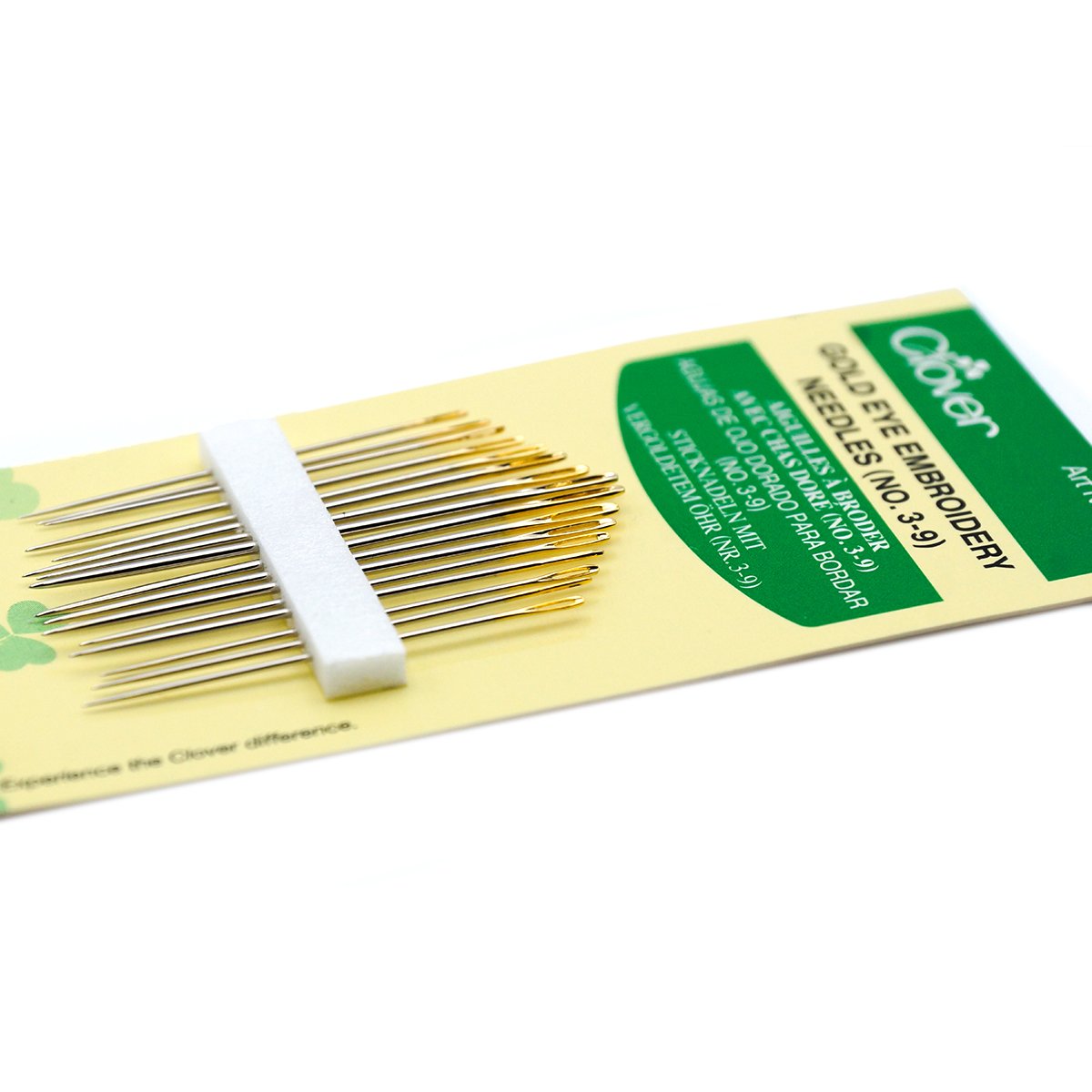 Gold Eye Embroidery Needles (No. 3-9)
