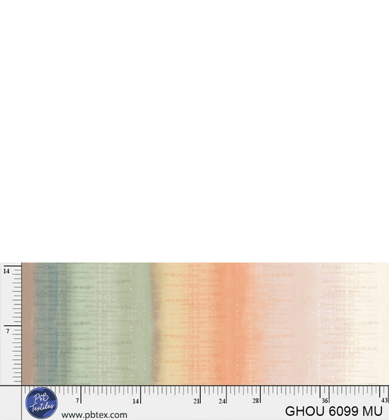 Golden Hour Multi Ombre Cotton 44/45" Fabric Per Yard