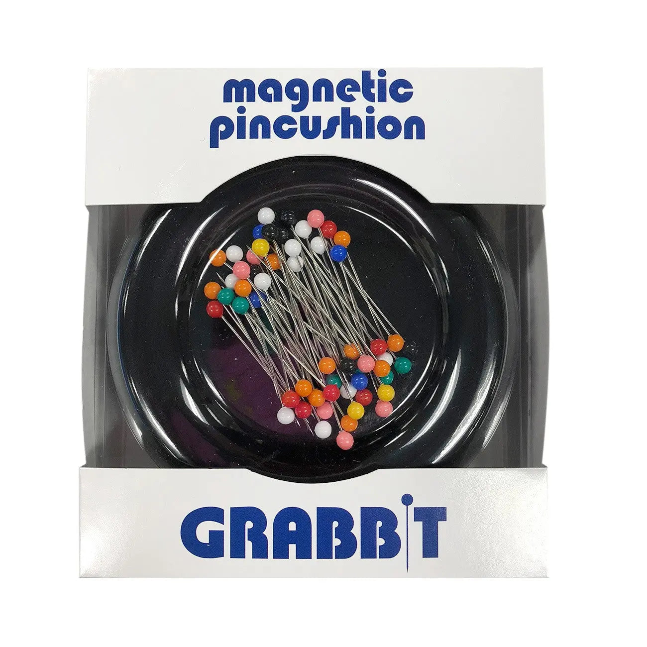 Grabbit Magnetic Pincushion Black - Linda's Electric Quilters