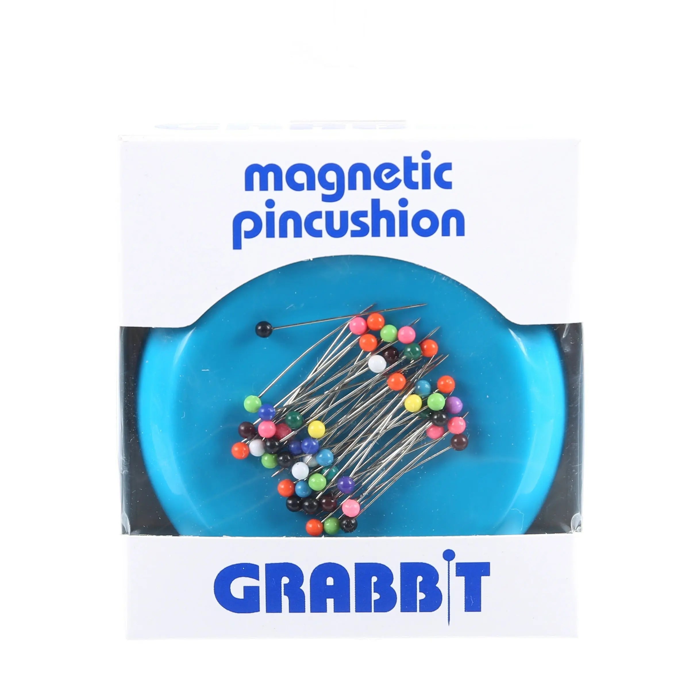 Grabbit Magnetic Pincushion Teal - Linda's Electric Quilters