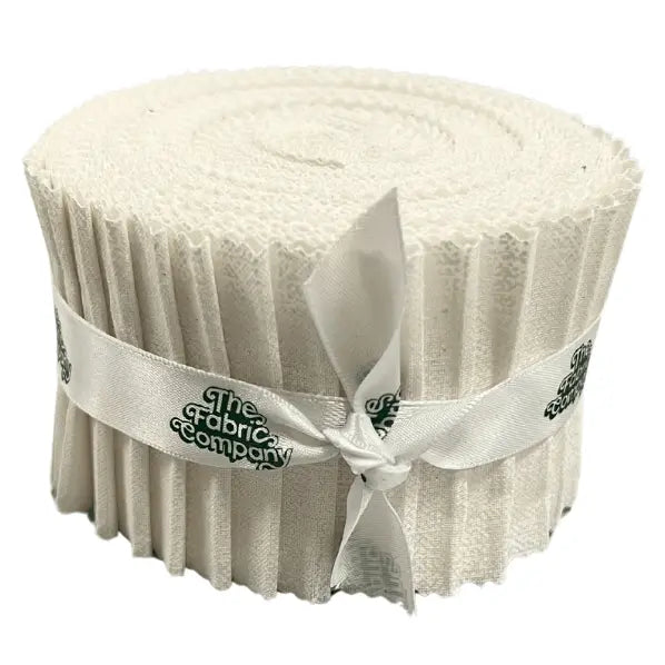 White Grain of Color - 2.5" Roll - White (20 cuts)