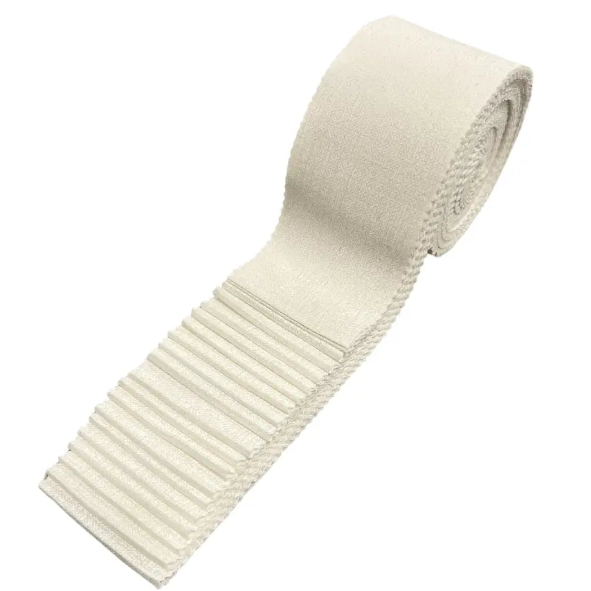 White Grain of Color - 2.5" Roll - White (20 cuts)