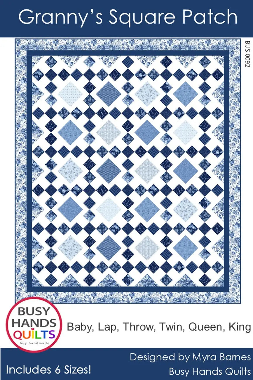Grannys Square Patch - Linda's Electric Quilters