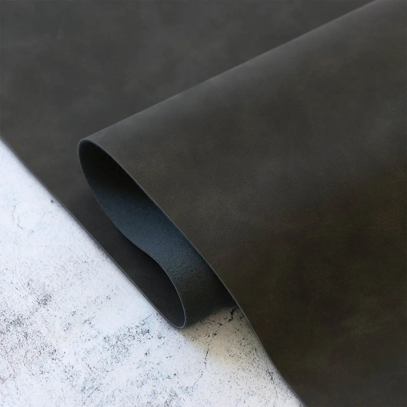 Graphite Rugged Faux Leather 1/2yd