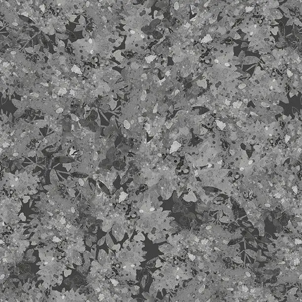 Gray Dark Mirage Wideback Cotton Fabric per yard - Linda's Electric Quilters