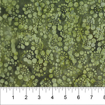 Green Bubble Cluster Bubble Pop 83705-77 Cotton 44”/45” Fabric Per Yard