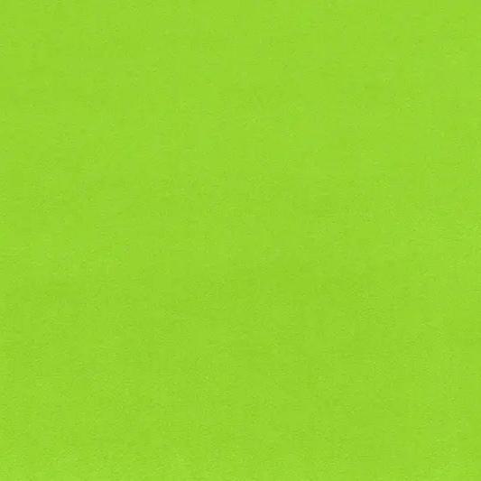 Green Dark Lime Cuddle 3 Extra Wide Solid Fabric per yard - Linda's Electric Quilters
