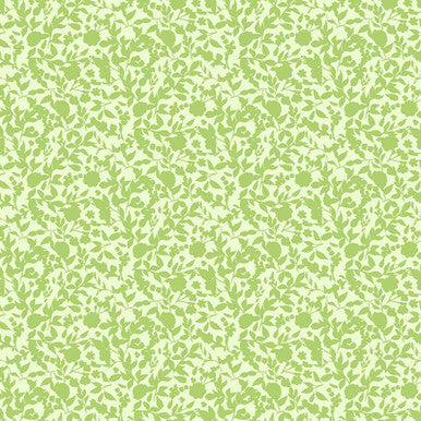 Green Digital Wendy Lovelies 44"/45" Cotton Fabric Per Yard