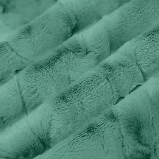 Green Spearmint Luxe Cuddle Mirage 80" Fabric per yard - Linda's Electric Quilters