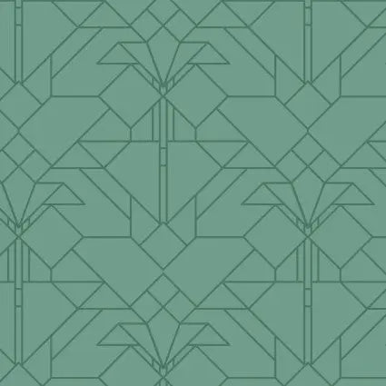 Green Water April Showers & Coonley Tulip Cotton Wideback Fabric per yard - Linda's Electric Quilters