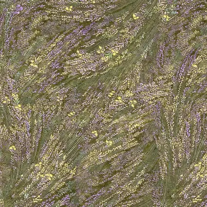 Green Wood Meadow Breeze Cotton Wideback Fabric per yard - Linda's Electric Quilters