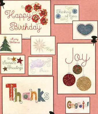 Greetings with CD - Linda's Electric Quilters