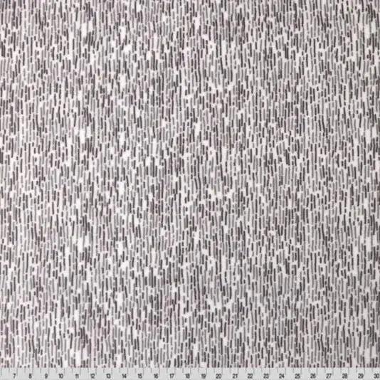 Grey Alloy Dash Cuddle Extra Wide Fabric per yard - Linda's Electric Quilters