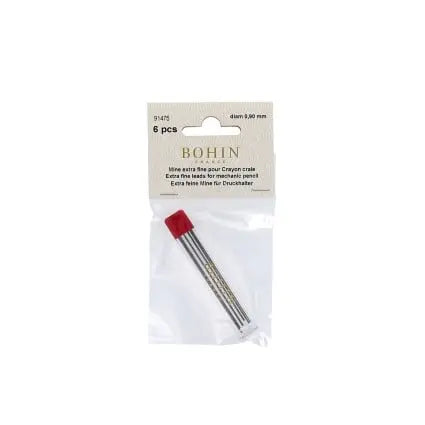 Grey - Bohin Mechanical Chalk Pencil Refill Bohin France