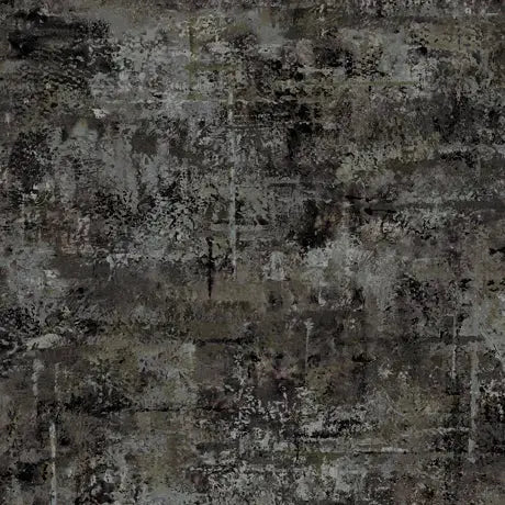 Grey Charcoal Mottled Blender Wideback Cotton Fabric per yard - Linda's Electric Quilters