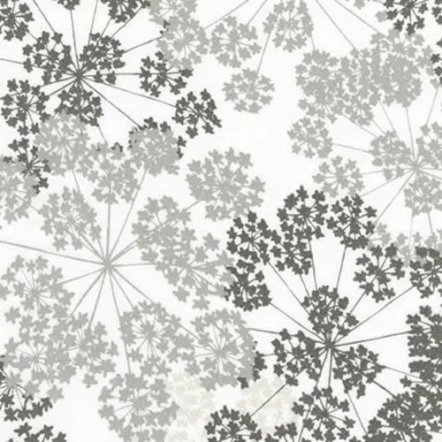 Grey Fog Blueprint Basics Wideback Cotton Fabric per yard - Linda's Electric Quilters