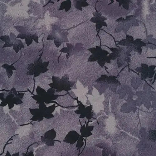 Grey Ivy Cotton Wideback Fabric ( 1 1/2 yard pack ) - Linda's Electric Quilters