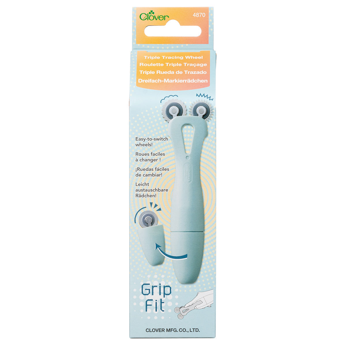 Grip Fit Triple Tracing Wheel