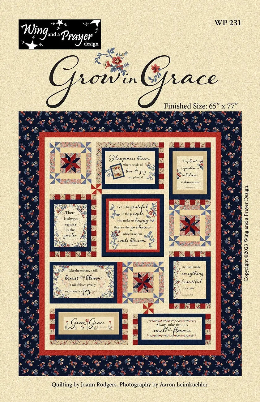 Grow in Grace - Linda's Electric Quilters
