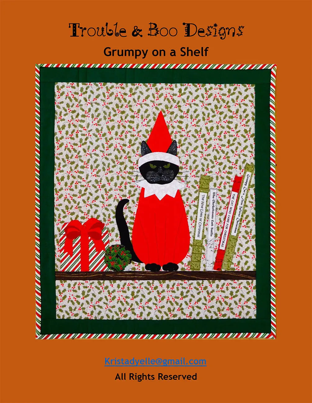 Grumpy on a Shelf - Linda's Electric Quilters