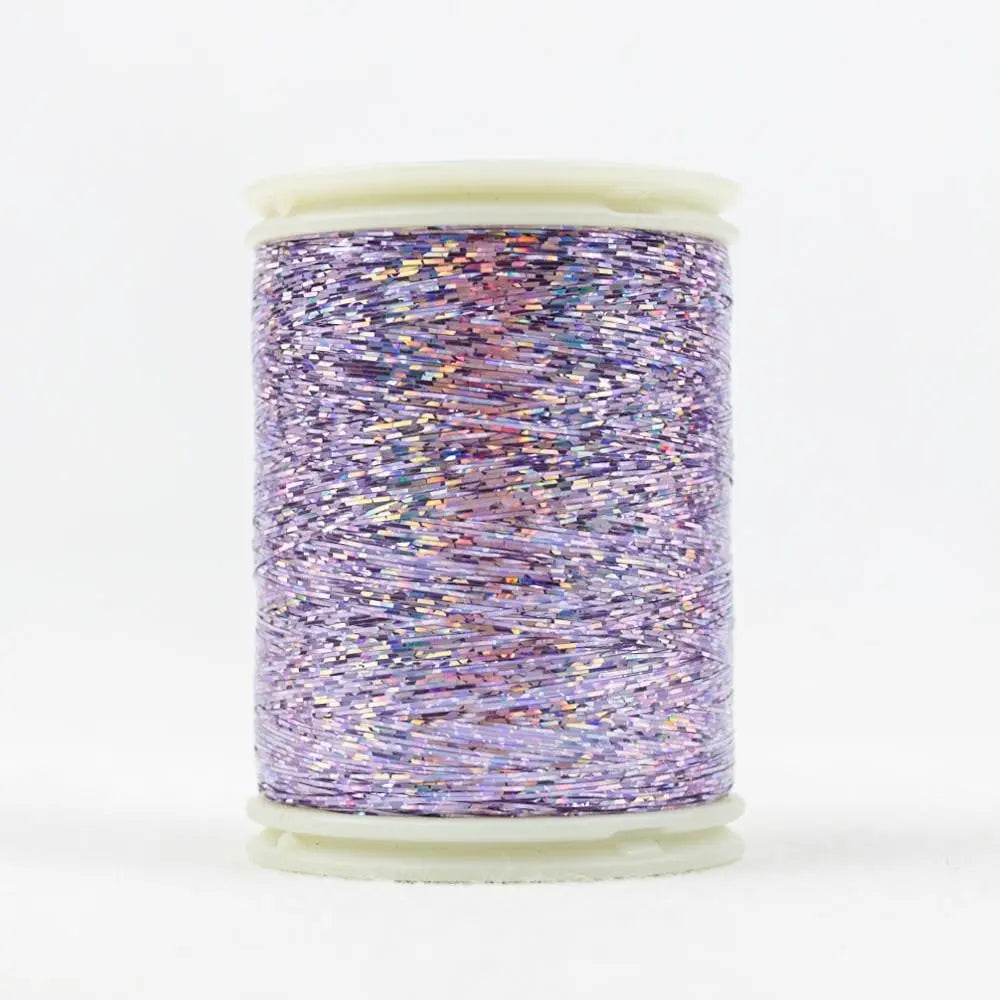 HC8152 - Hologram™ Polyester Slitted Purple Thread WonderFil USA