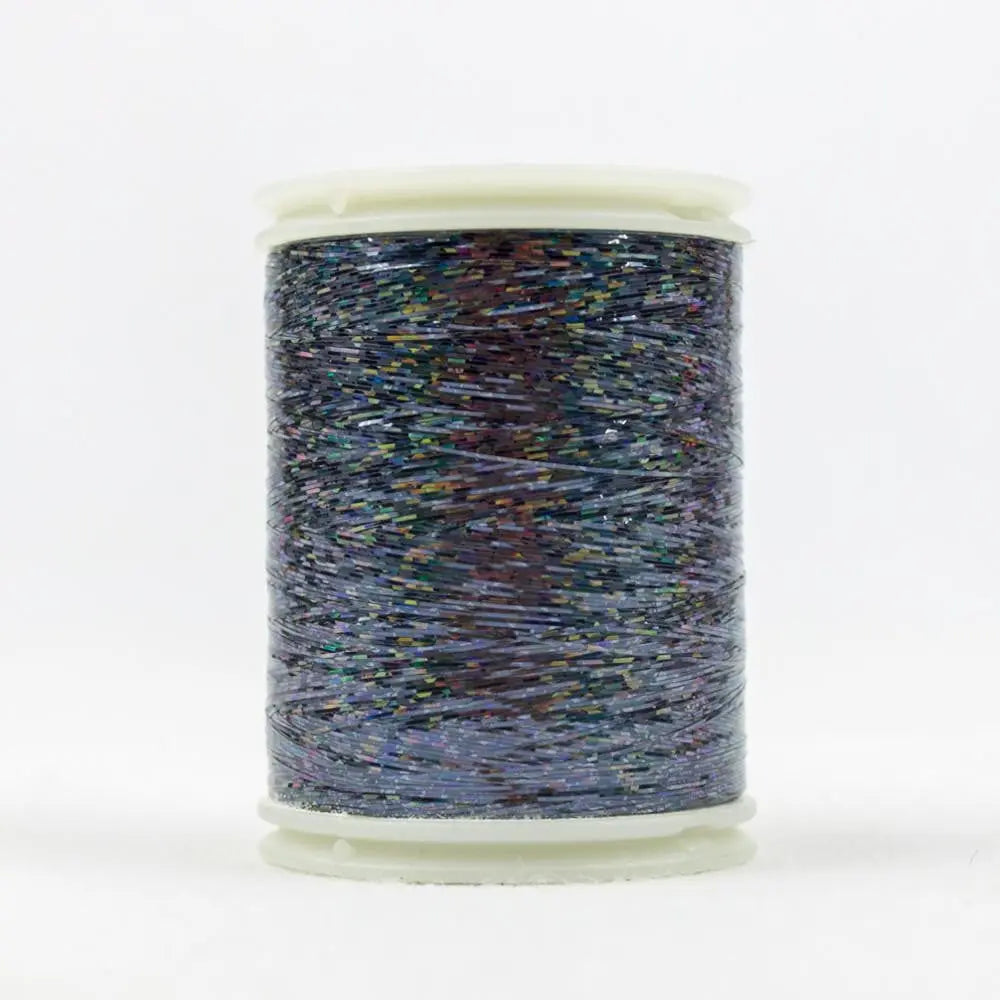 HC8158 - Hologram™ Polyester Slitted Black Thread WonderFil USA