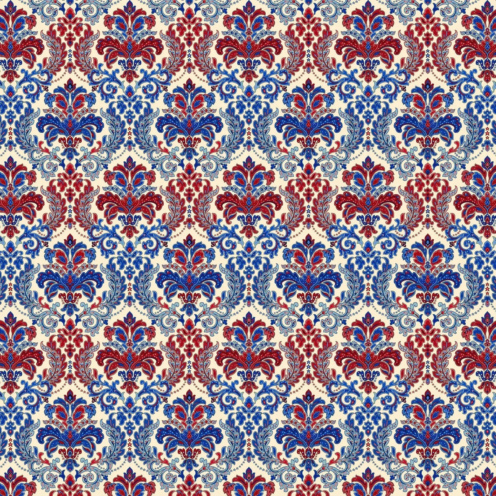 Natural Liberty Hill Damask Cotton Wideback Fabric per yard EE Schenck Co