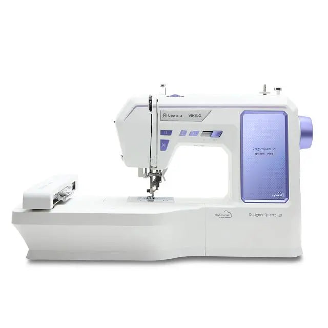 HUSQVARNAยฎ VIKINGยฎ DESIGNER QUARTZโข 29 Sewing & Embroidery Machine Singer