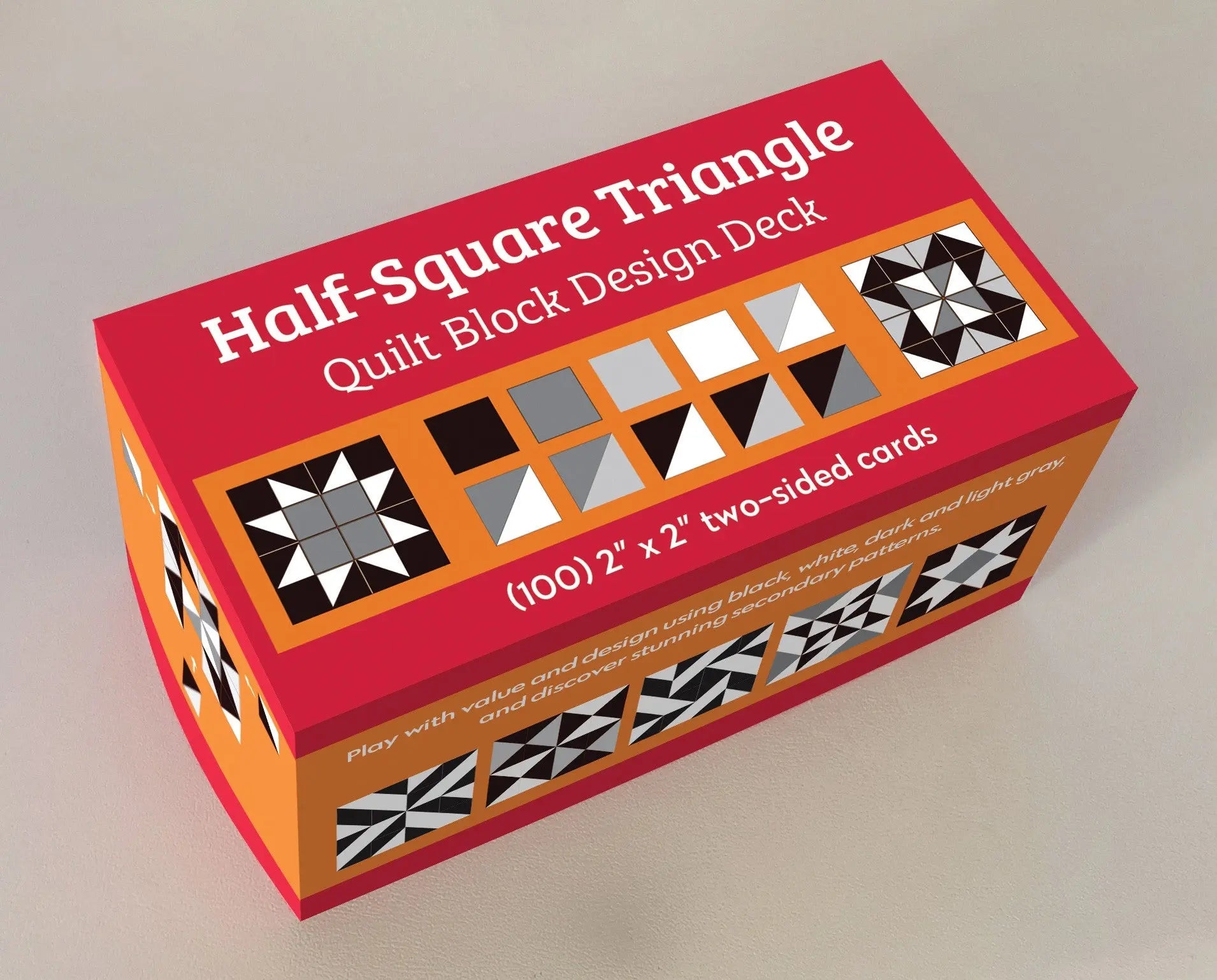 Half-Square Triangle Quilt Block Design Deck - Linda's Electric