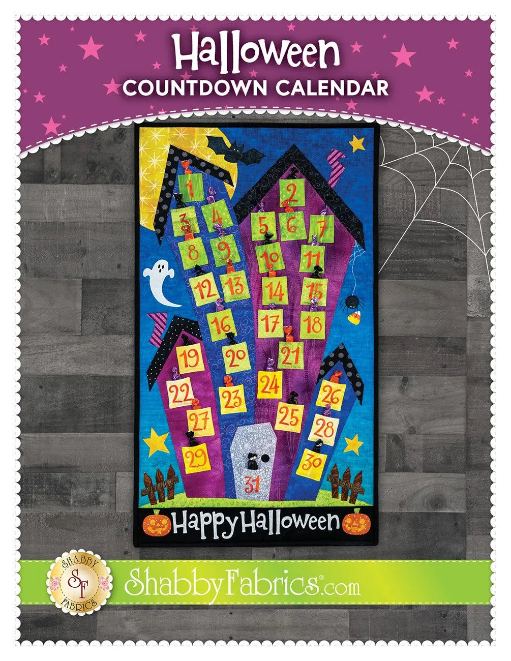 Halloween Countdown Calendar - Linda's Electric Quilters