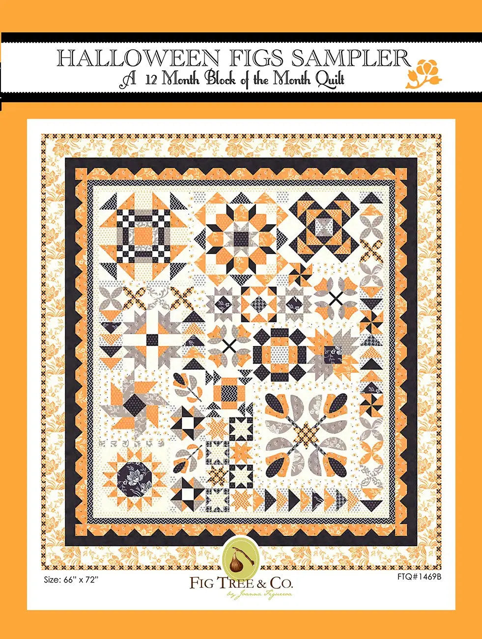 Halloween Figs Block Of The Month - Linda's Electric Quilters