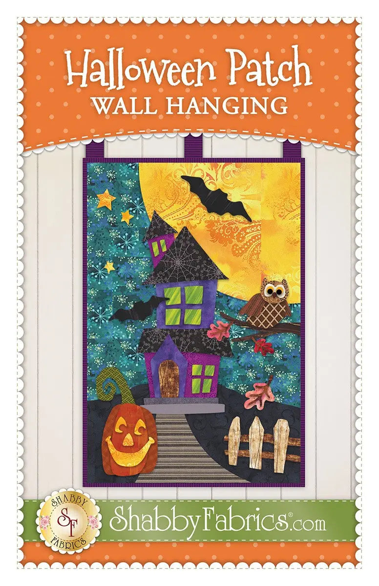 Halloween Patch Wall Hanging - Linda's Electric Quilters