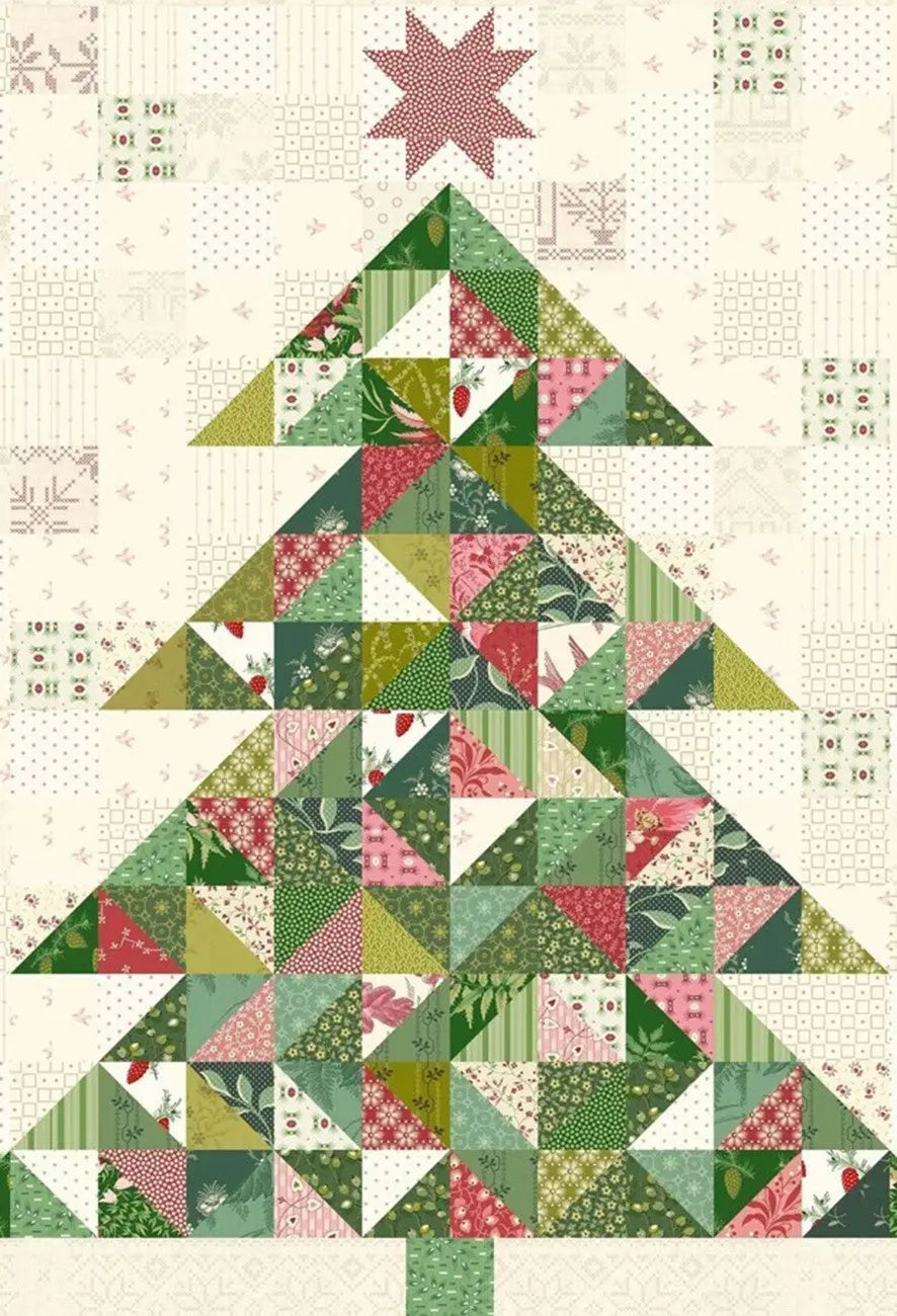 Hand Towel - Christmas Tree - Linda's Electric Quilters