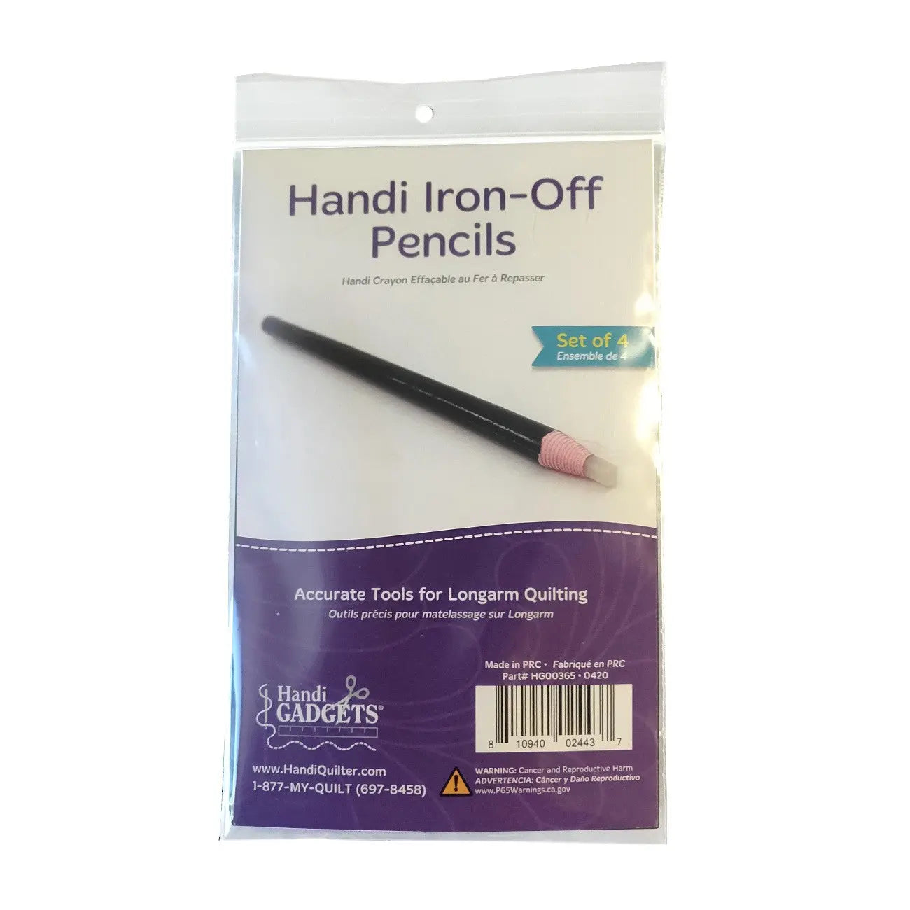 Handi Iron Off Pencils - Linda's Electric Quilters