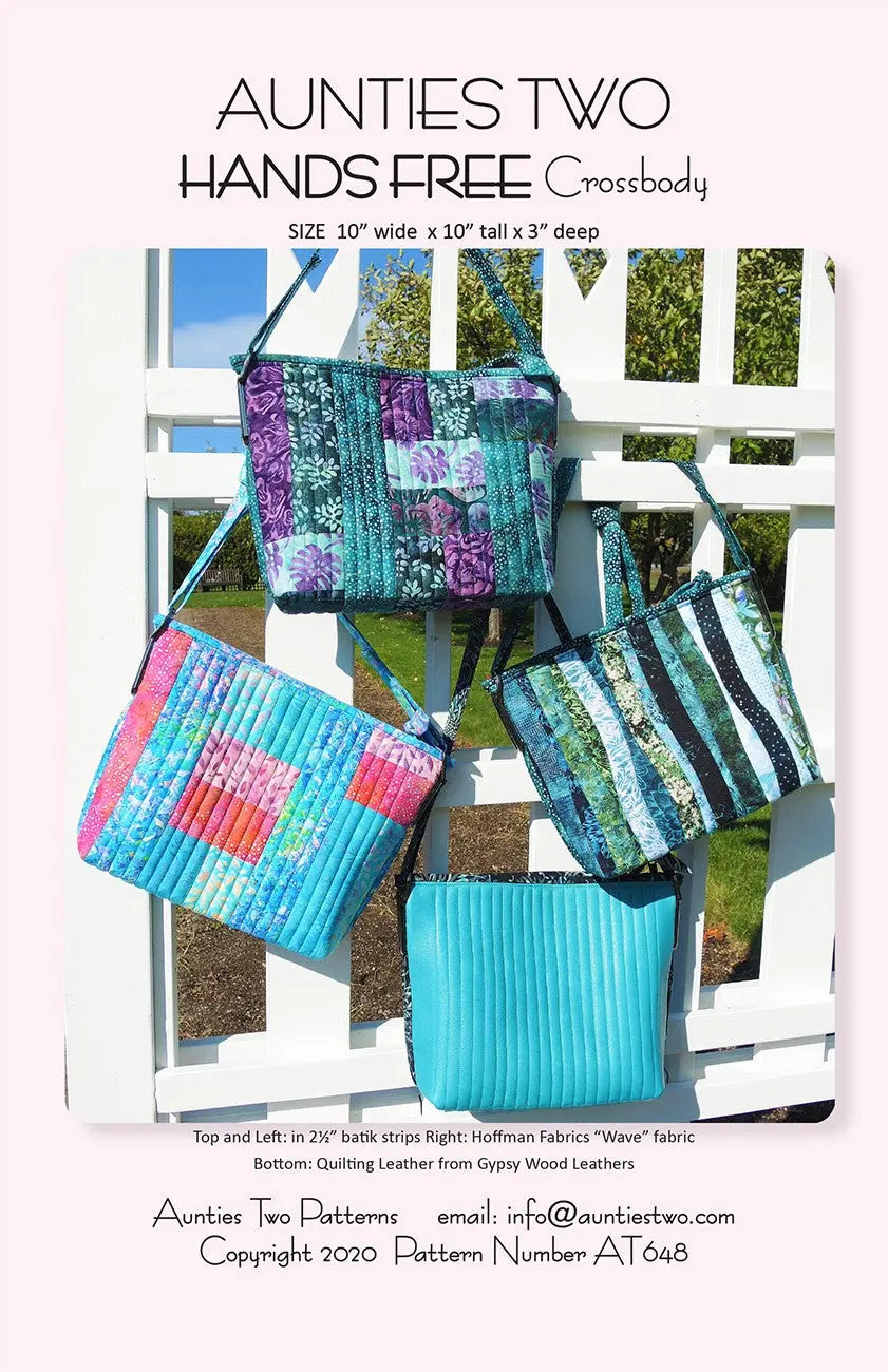 Hands Free Crossbody - Linda's Electric Quilters