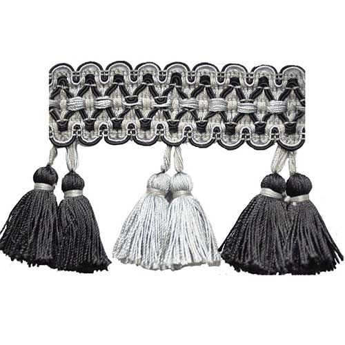 Harmony-3 1/2" Length-DOUBLE TASSEL FRINGE-BF-126-02-49