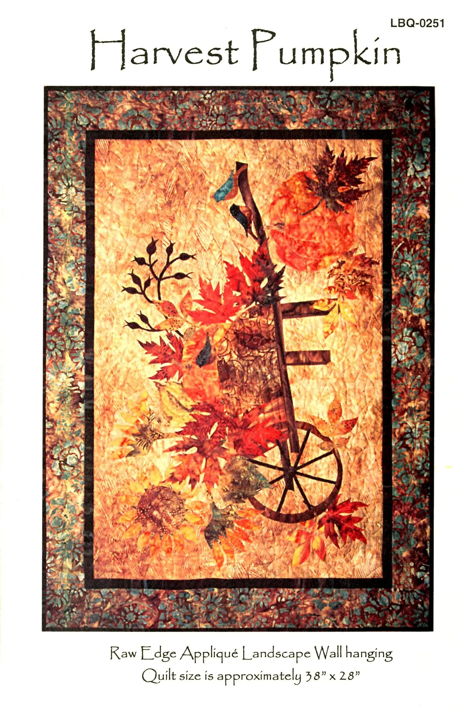 Harvest Pumpkin - Linda's Electric Quilters