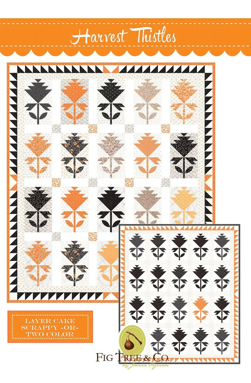 Harvest Thistles - Linda's Electric Quilters
