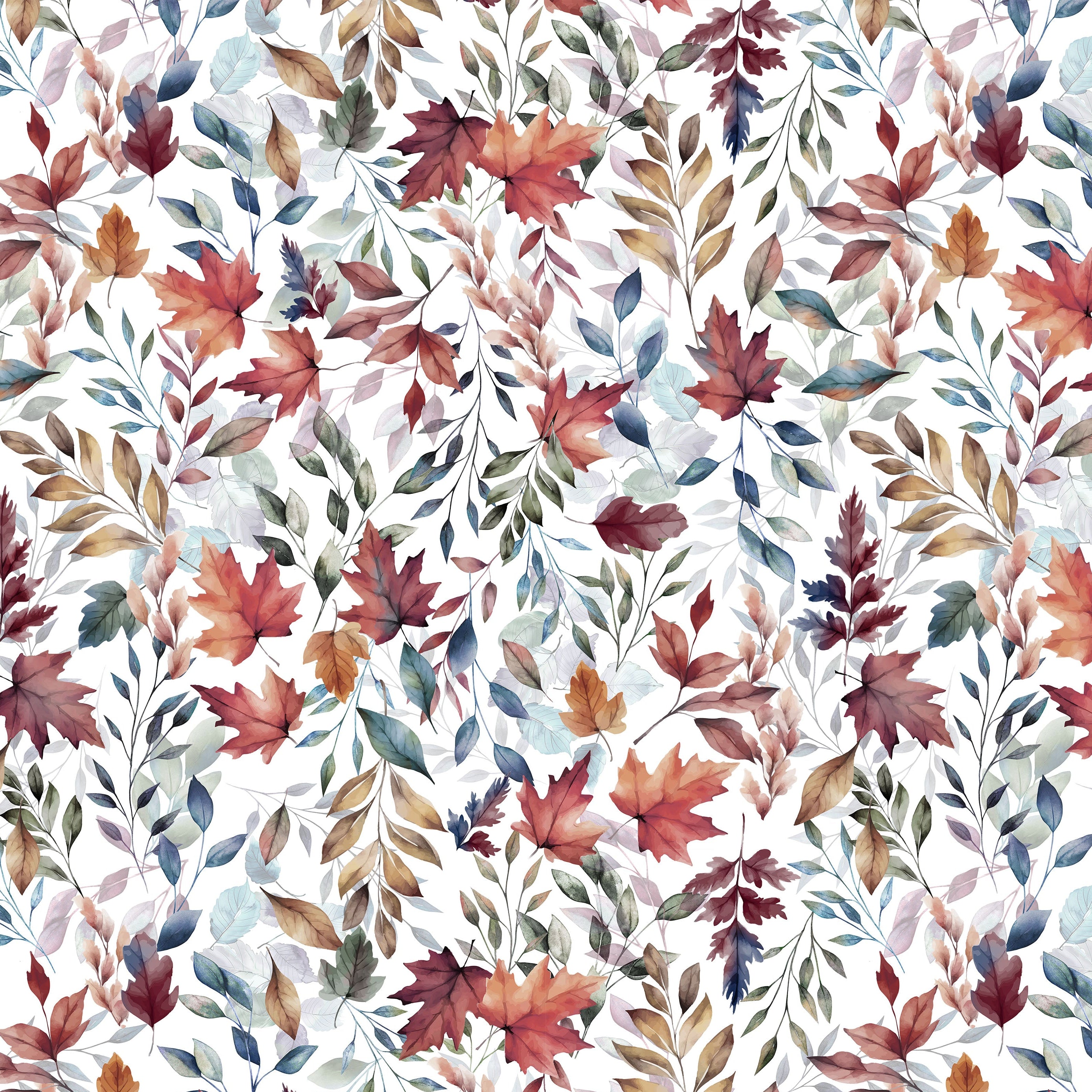 Multi Harvest Hues Digital Cuddle 58/60" Fabric Per Yard