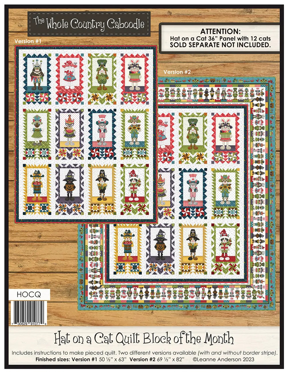 Hat on a Cat Quilt Block of the Month Checker Distributor