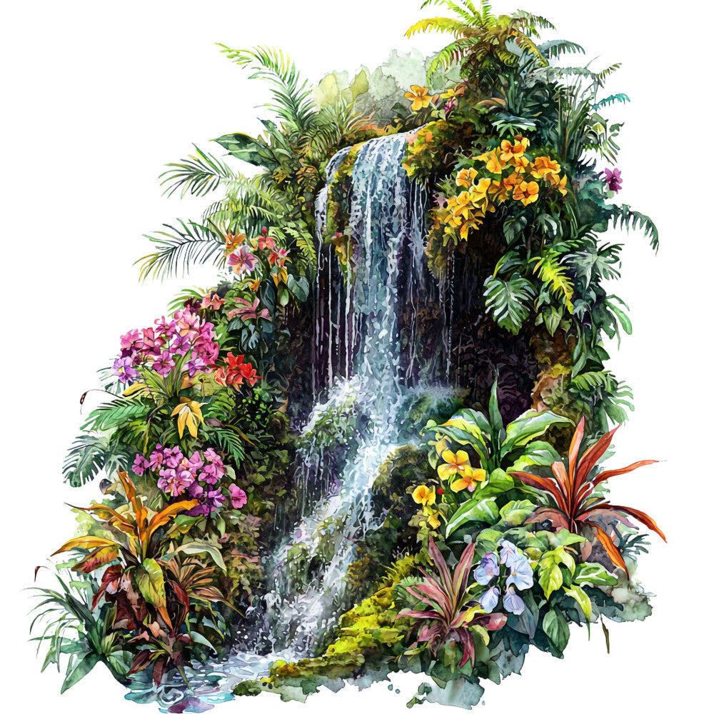 Hawaiian Paradise Fabric Panel 13