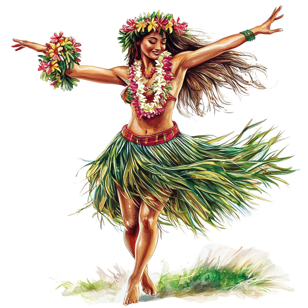 Hawaiian Paradise Fabric Panel 33