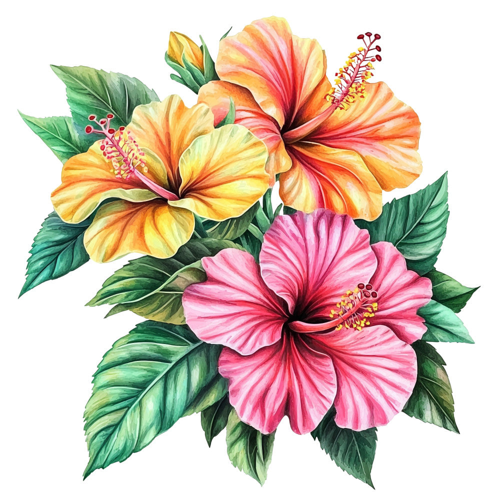 Hawaiian Paradise Fabric Panel 38